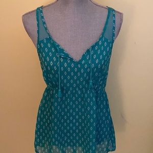 Blue tank top from Aeropostale size medium